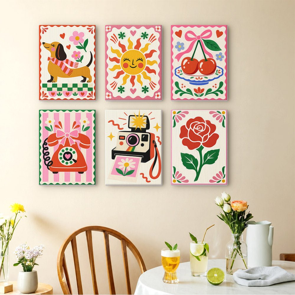 Kitsch Classics mini painting set