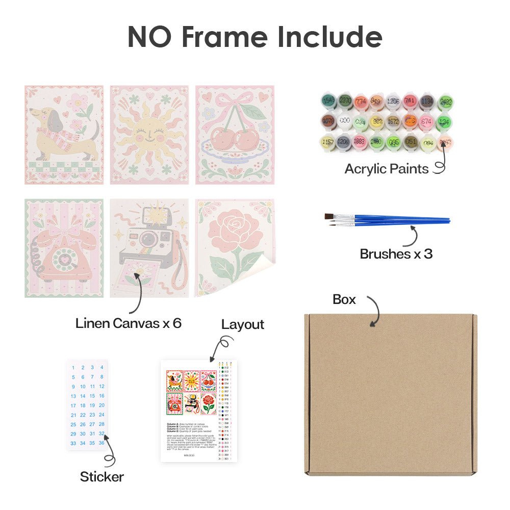 What's included with the no-frame version