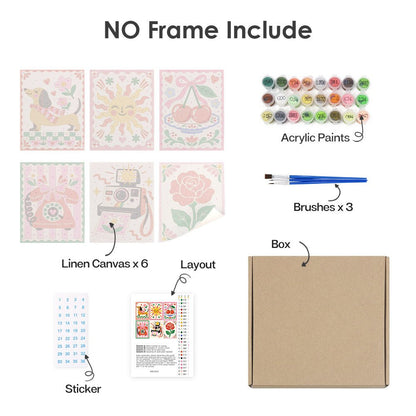 What's included with the no-frame version