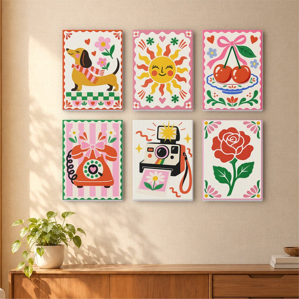 Kitsch Classics mini painting set