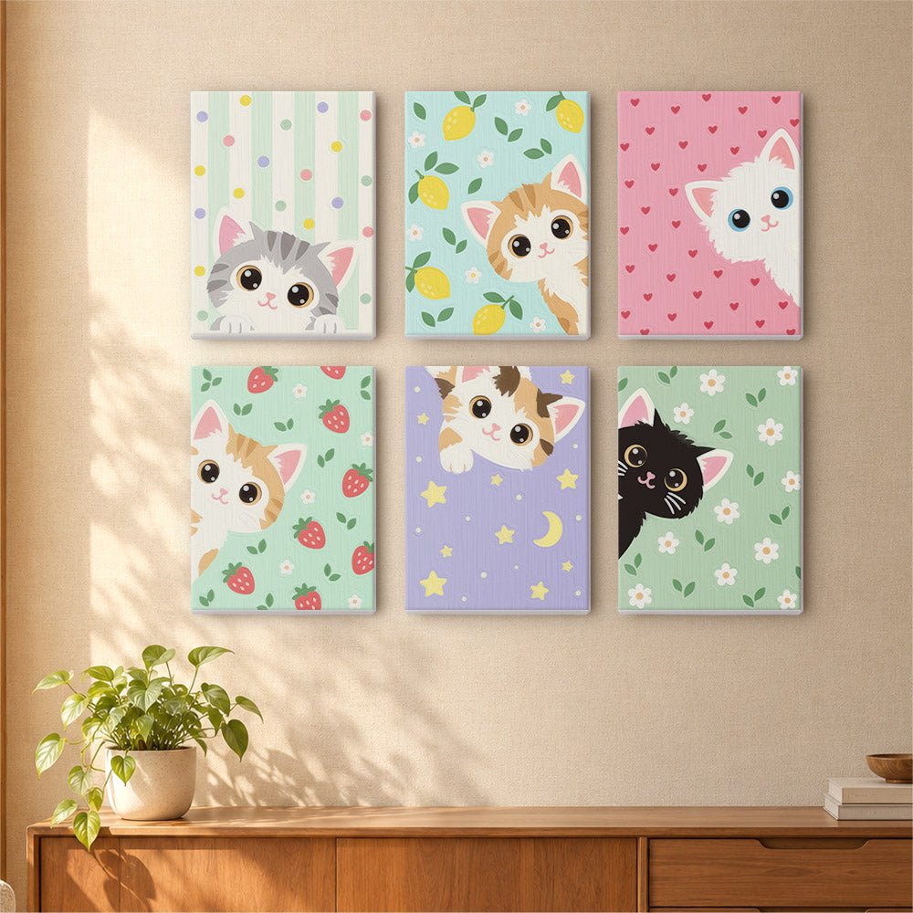 Kitten Cuties mini painting set