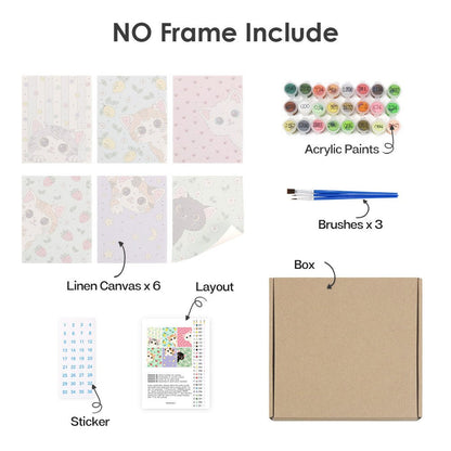 What's included with the no-frame version