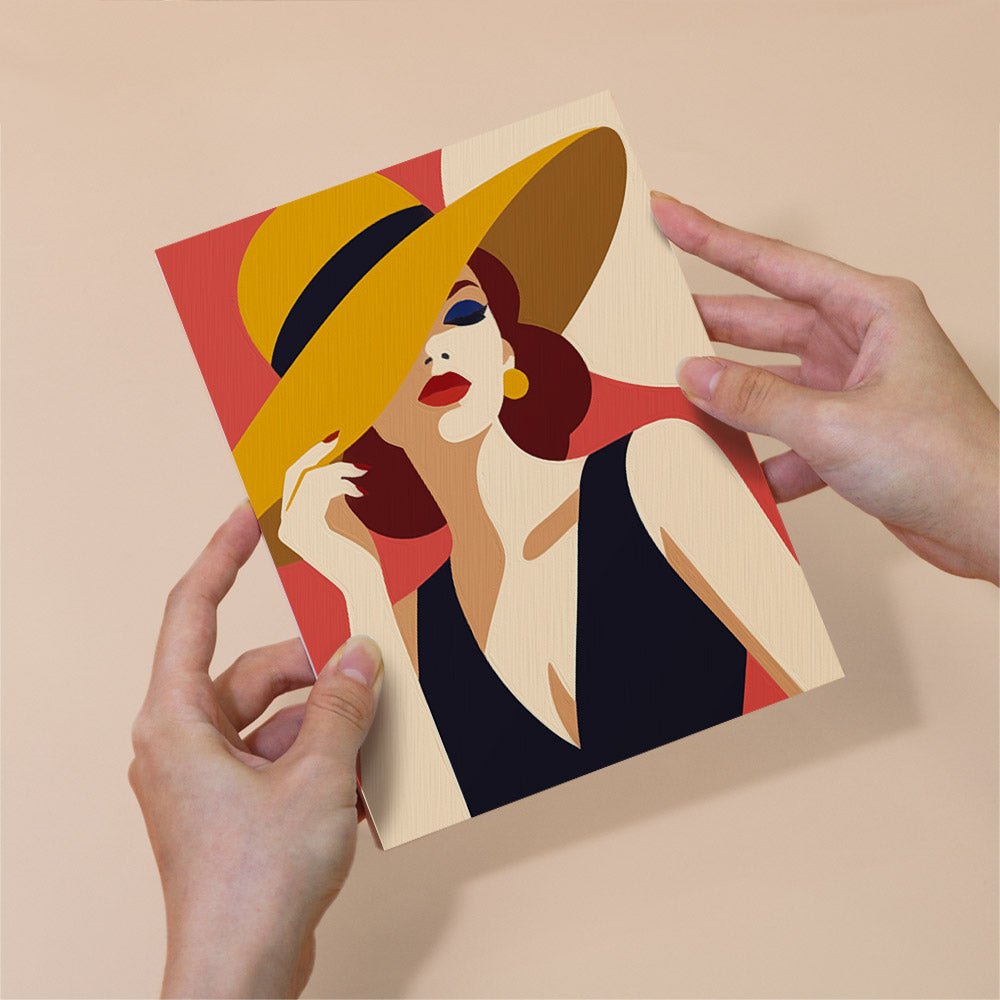Ladies in Hats mini painting set