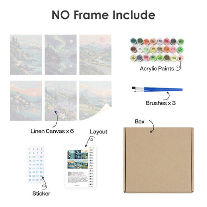 What's included with the no-frame version