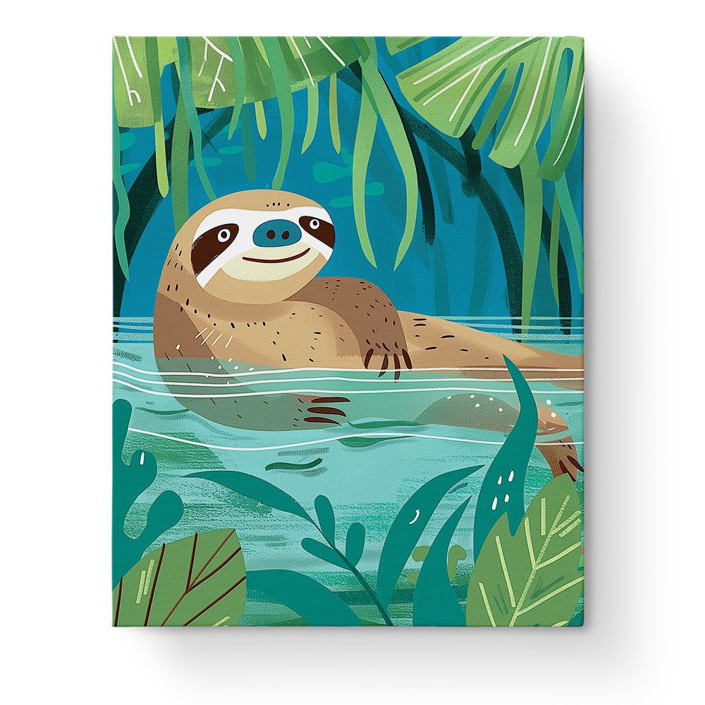 Lazy Sloth Adventure - Kids - Judy Paint