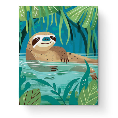 Lazy Sloth Adventure - Kids - Judy Paint