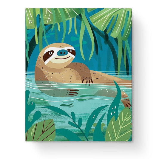 Lazy Sloth Adventure - Kids - Judy Paint