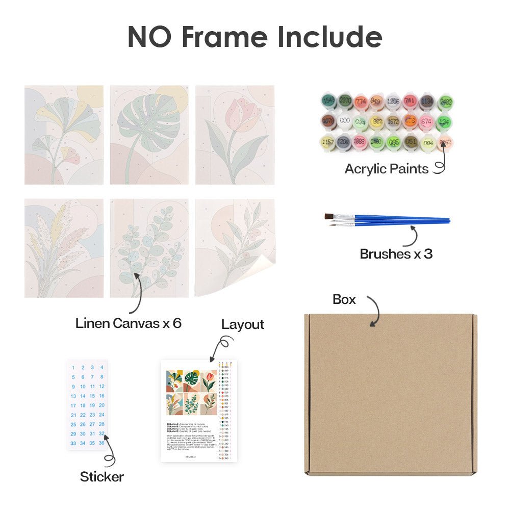 What's included with the no-frame version