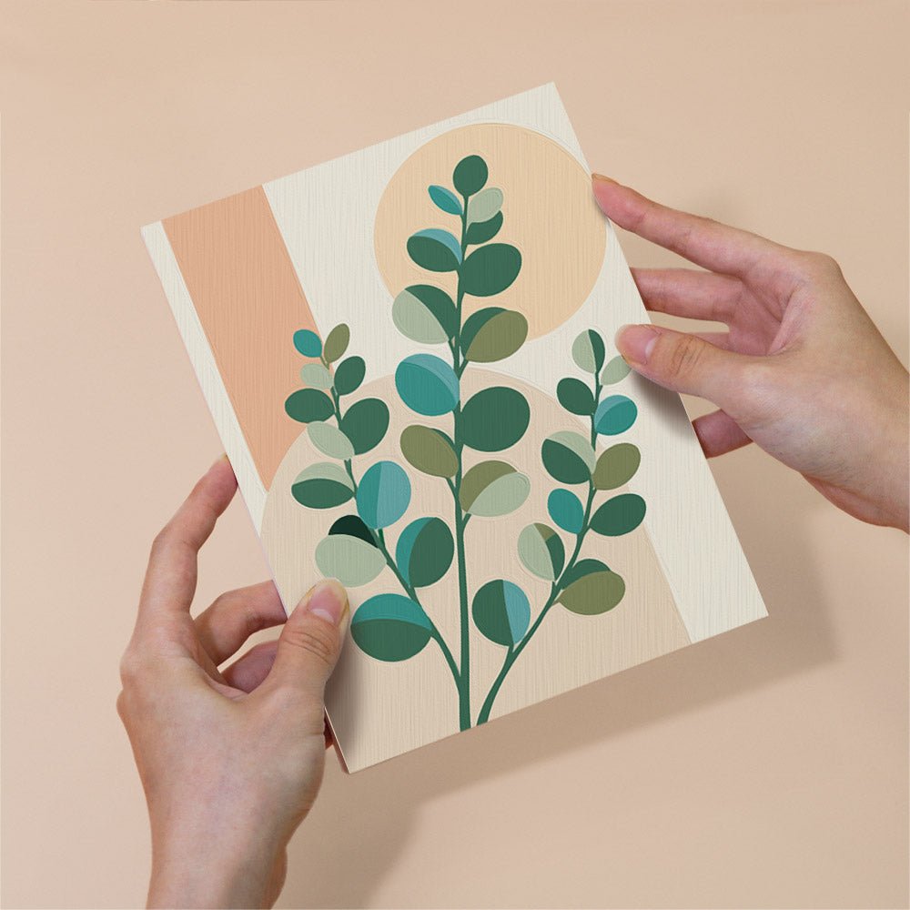 Leaf Abstracts mini painting set