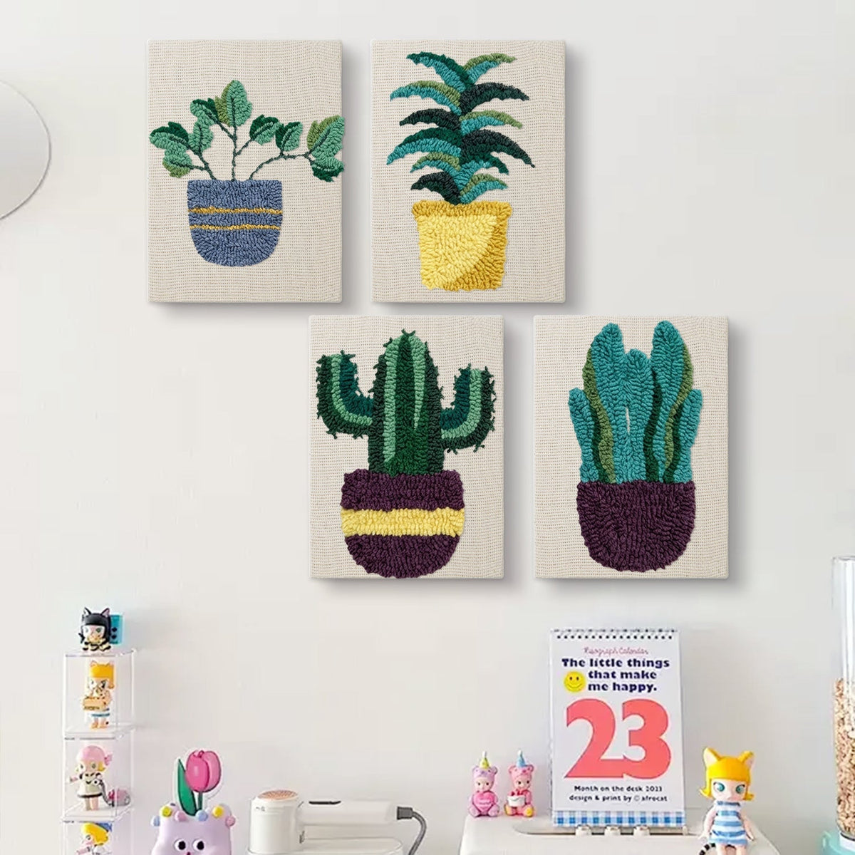 Leafy Loops - Set of 4 - Judy Paint