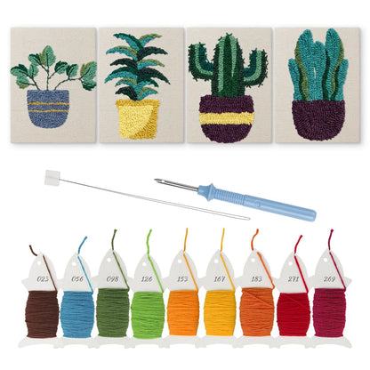 Leafy Loops - Set of 4 - Judy Paint