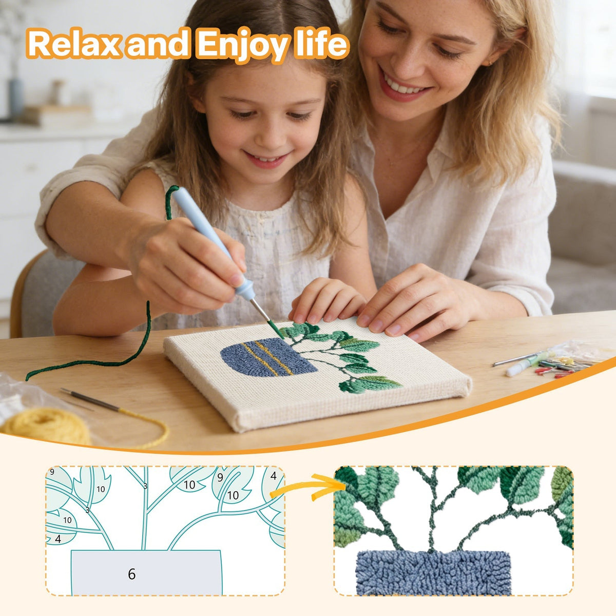 Leafy Loops - Set of 4 - Judy Paint