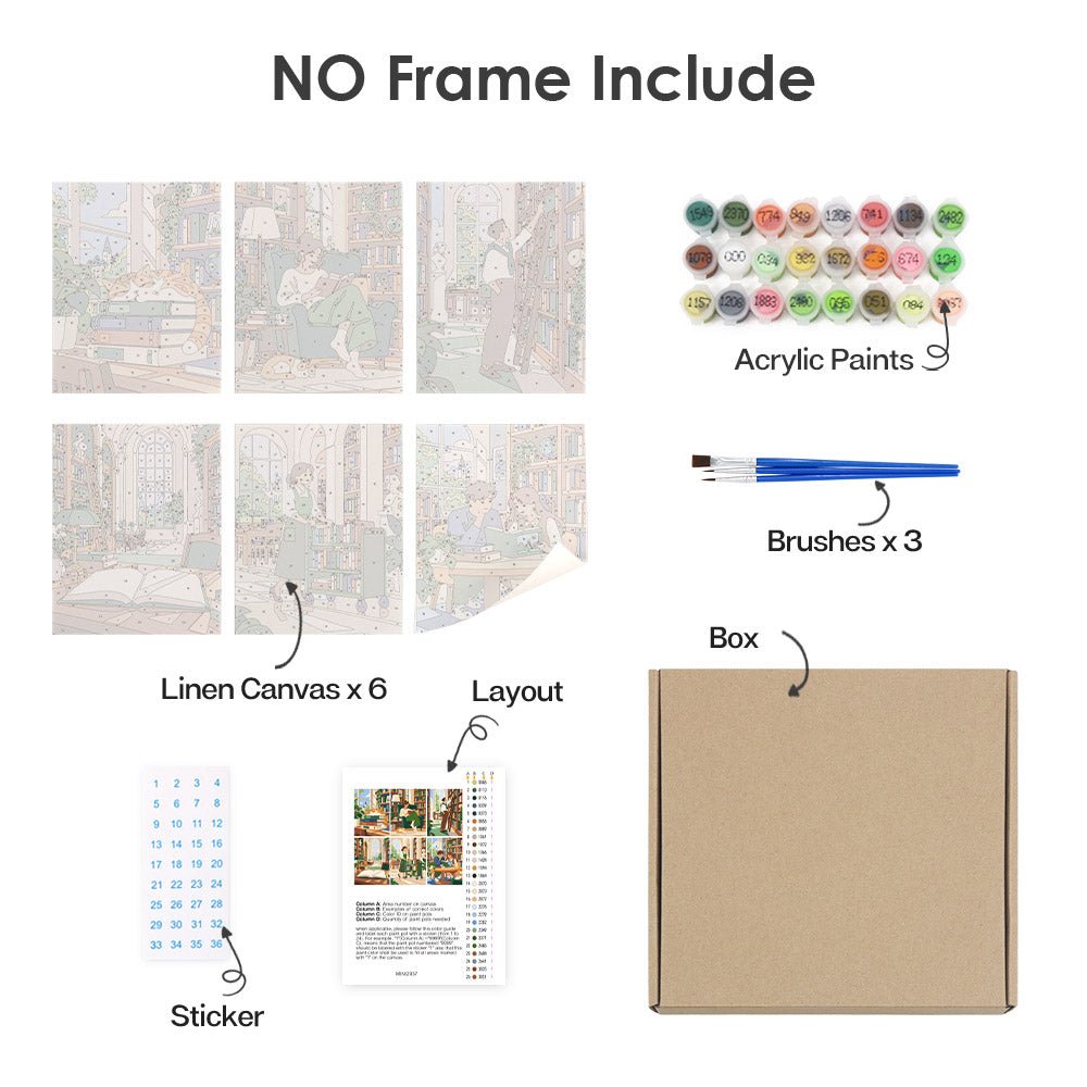What's included with the no-frame version