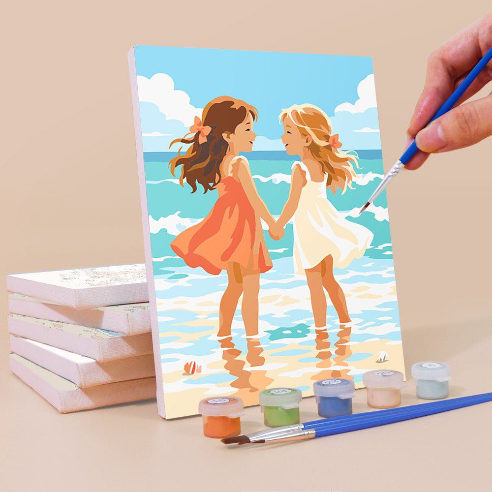 Little Beach Days mini painting set