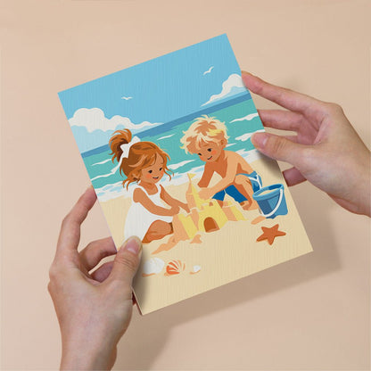 Little Beach Days mini painting set