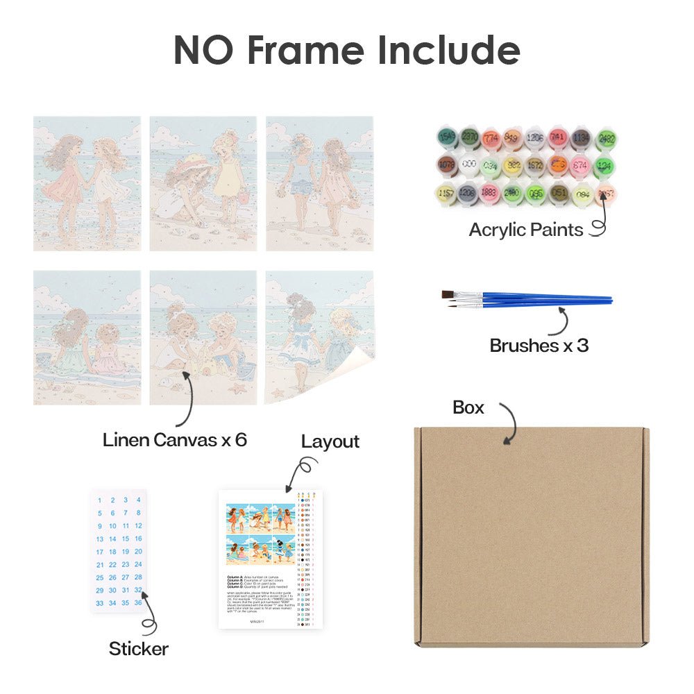 What's included with the no-frame version