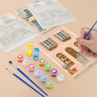 Little Storefronts mini painting set