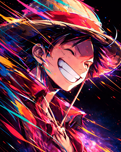Luffy Joyful Burst - Anime - Judy Paint