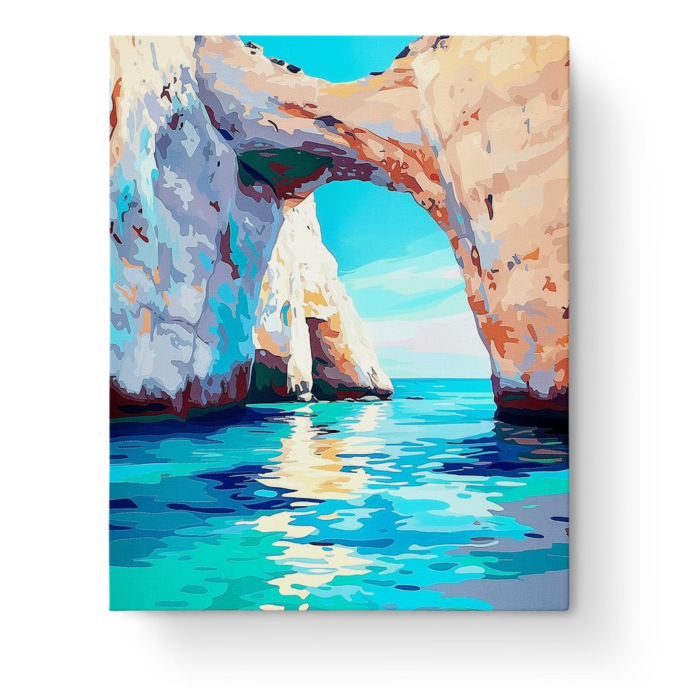 Majestic Coastal Arch - Sea Landscape - Judy Paint