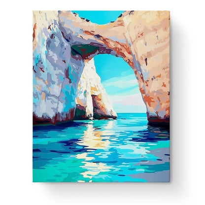 Majestic Coastal Arch - Sea Landscape - Judy Paint