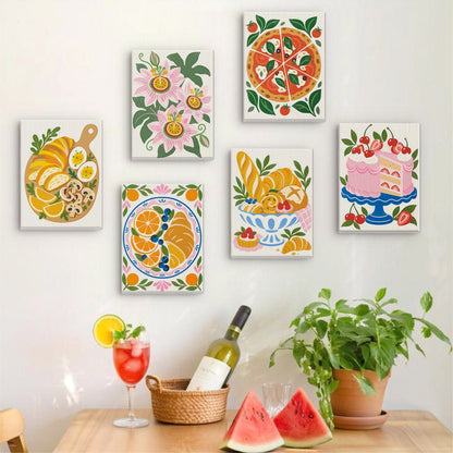 Majolica Kitchen mini painting set