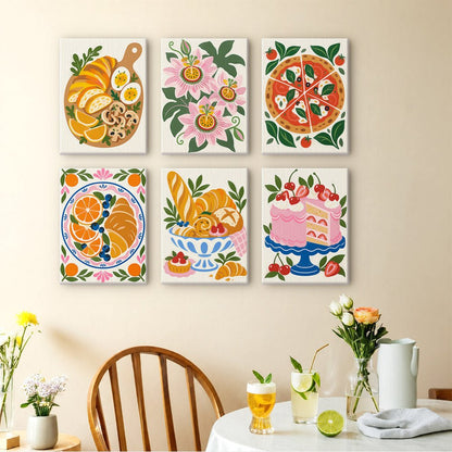 Majolica Kitchen mini painting set
