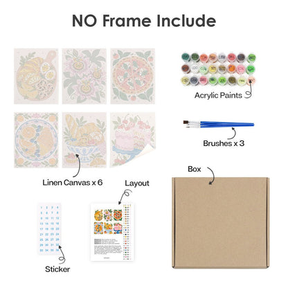 What's included with the no-frame version