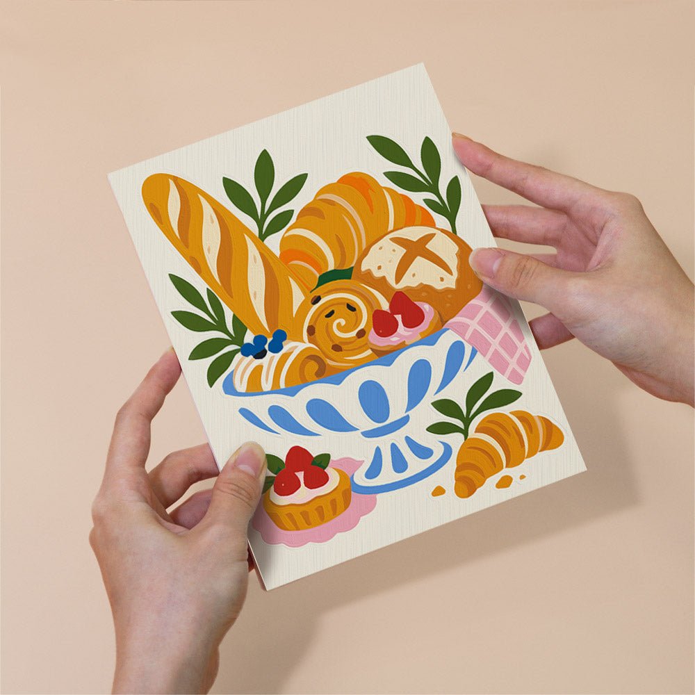 Majolica Kitchen mini painting set