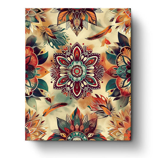 Mandala Whirlwind - Bohemian Vibes - Judy Paint