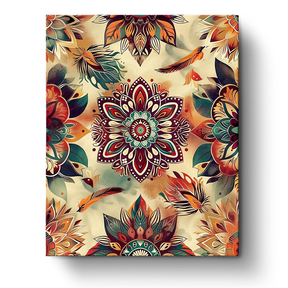 Mandala Whirlwind - Bohemian Vibes - Judy Paint