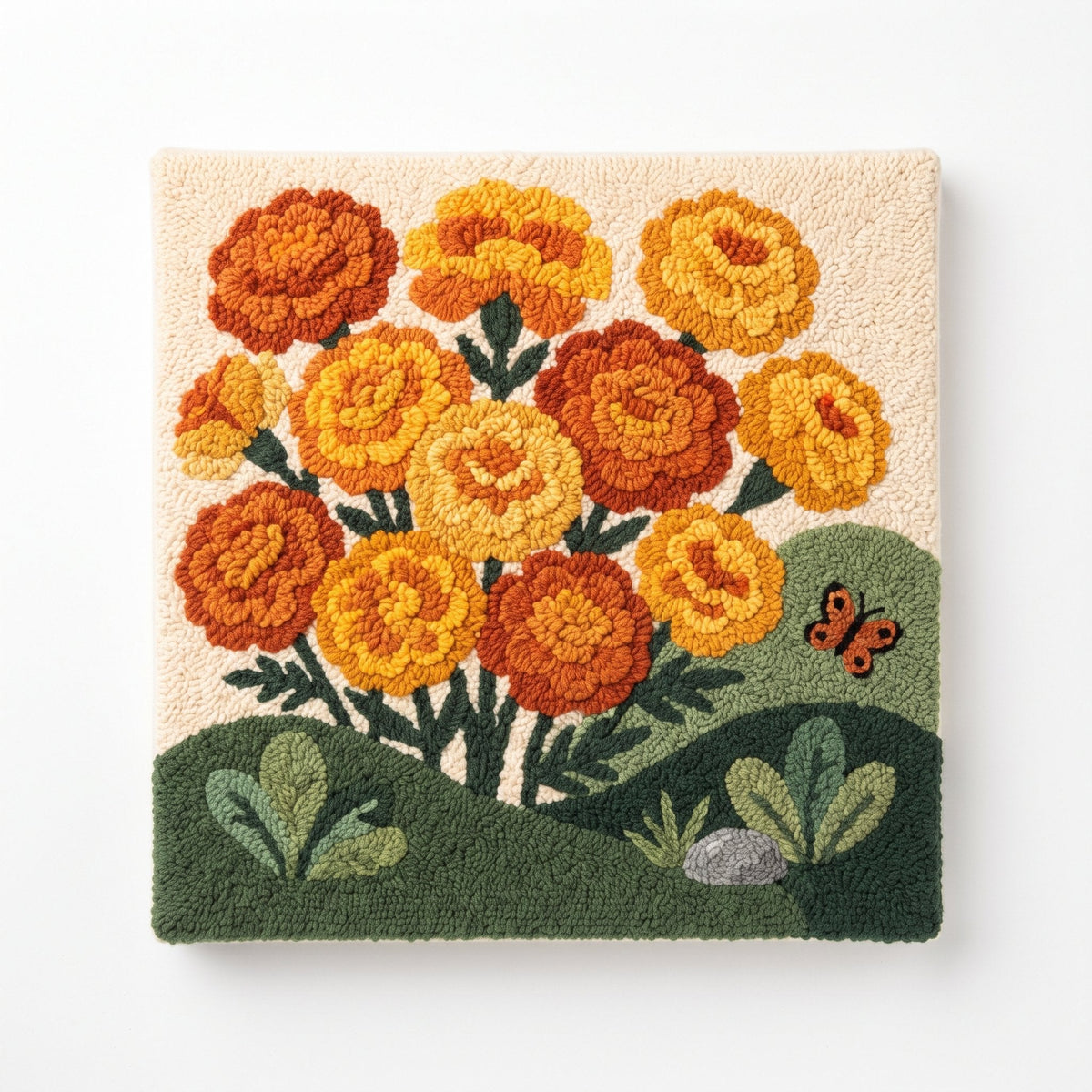 Marigold Cluster - Square Edition - Judy Paint