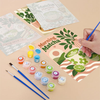 Matcha Moments mini painting set