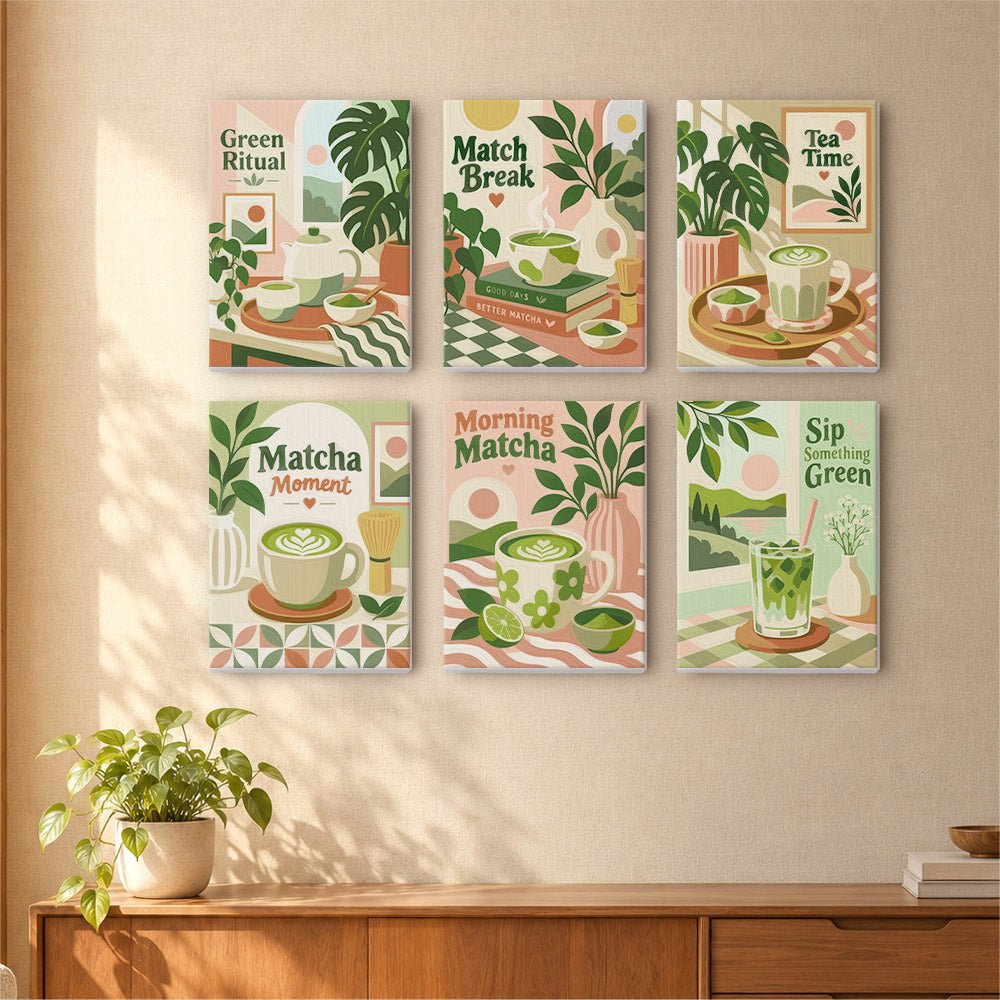 Matcha Moments mini painting set