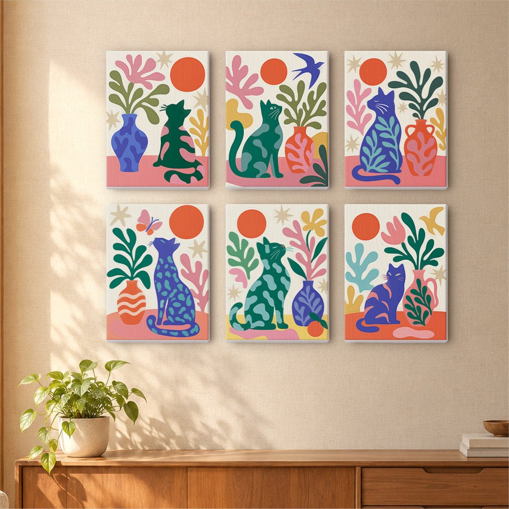 Matisse Cats mini painting set