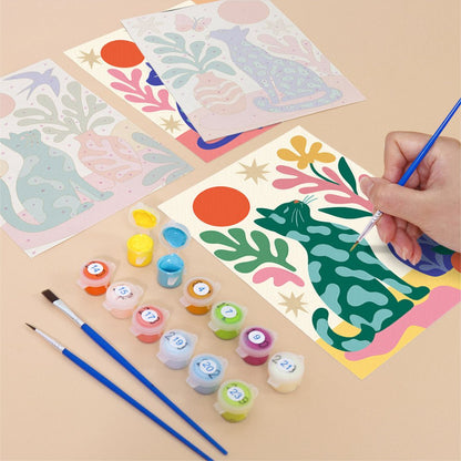 Matisse Cats mini painting set