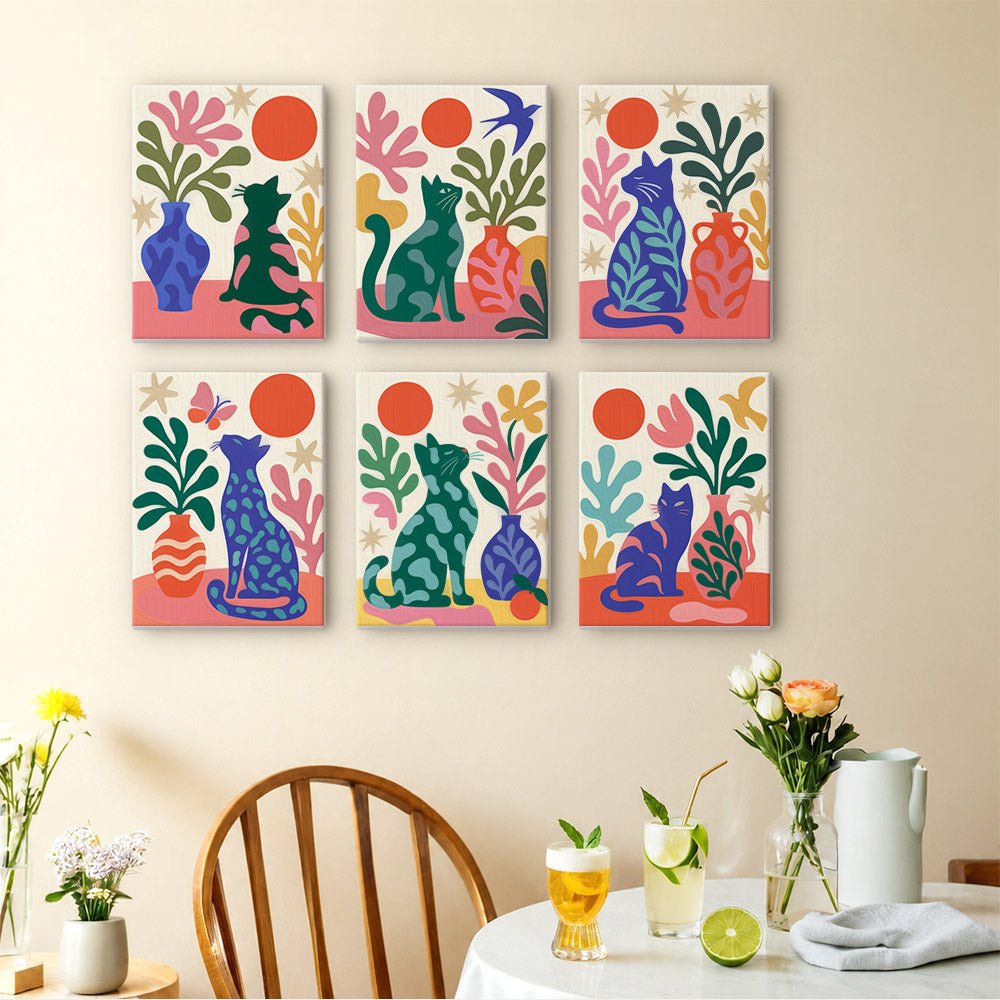 Matisse Cats mini painting set