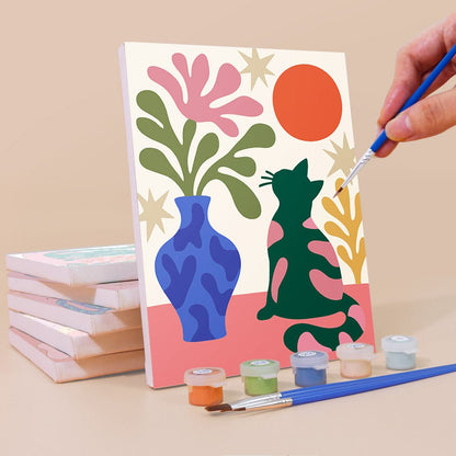 Matisse Cats mini painting set