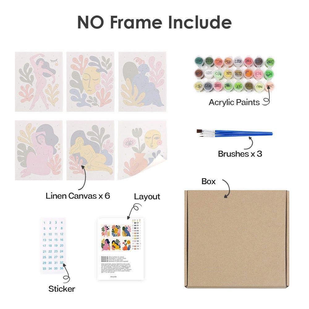 What's included with the no-frame version