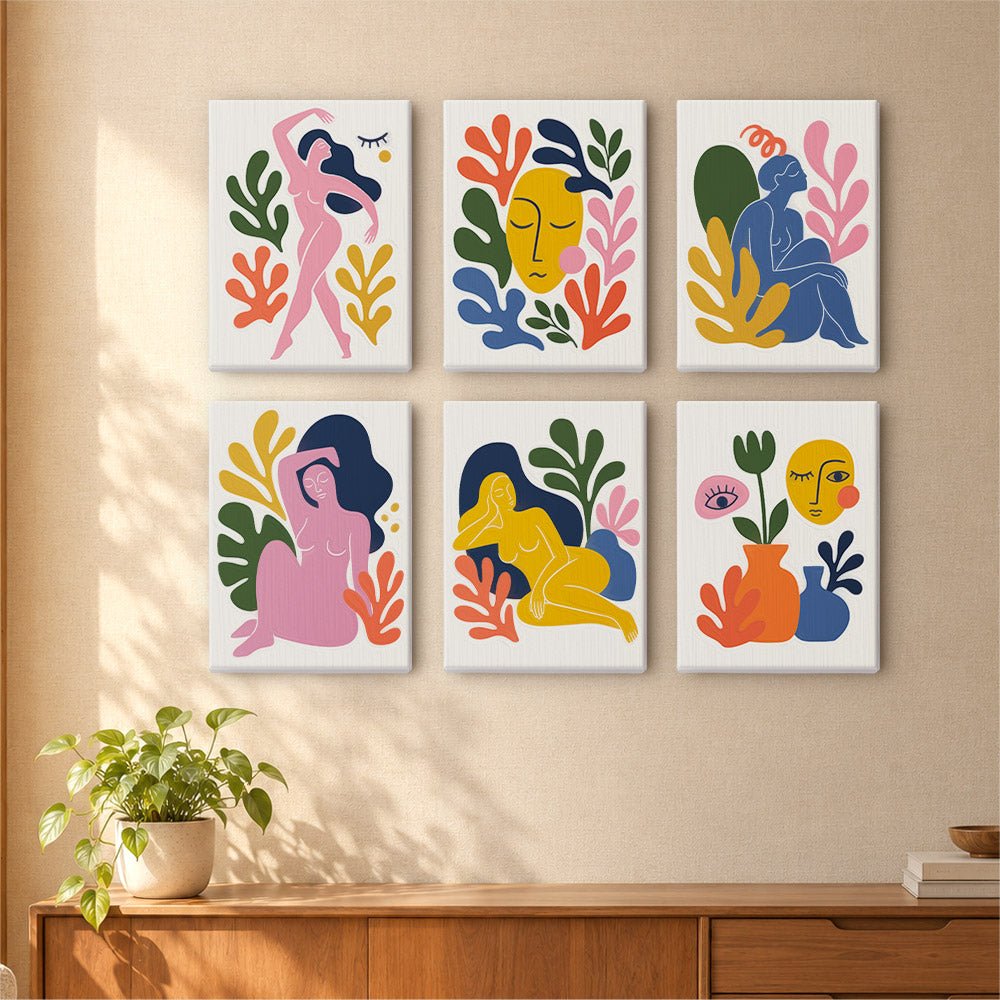 Matisse Figures mini painting set