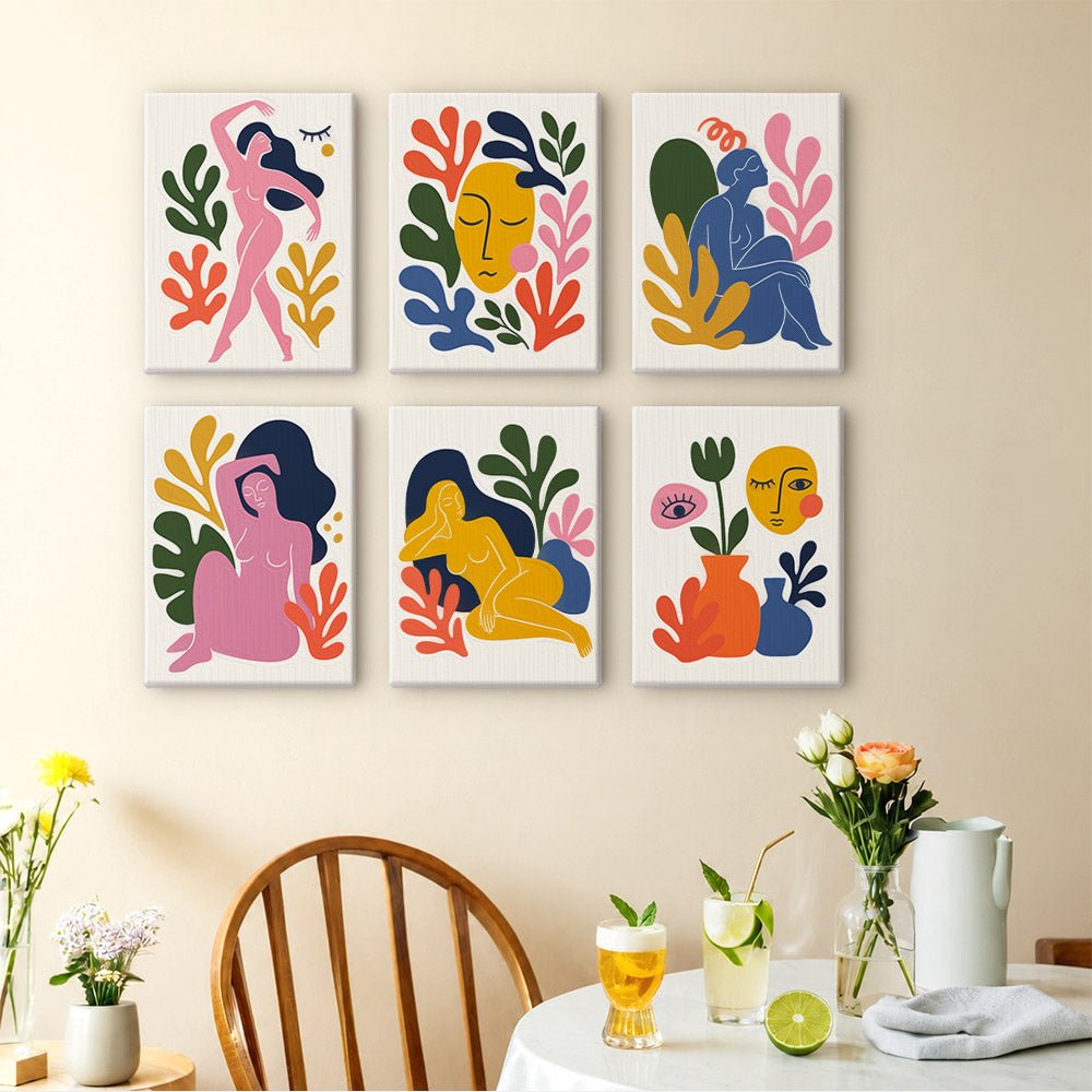 Matisse Figures mini painting set