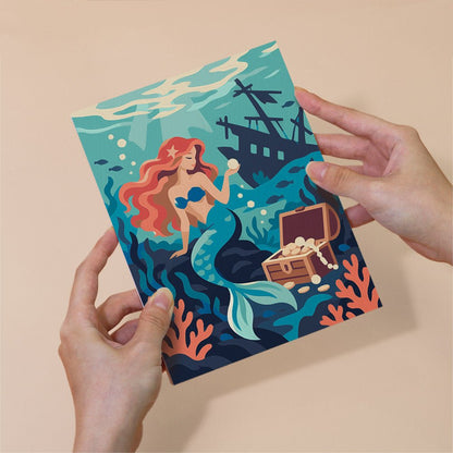 Mermaid Lagoon mini painting set