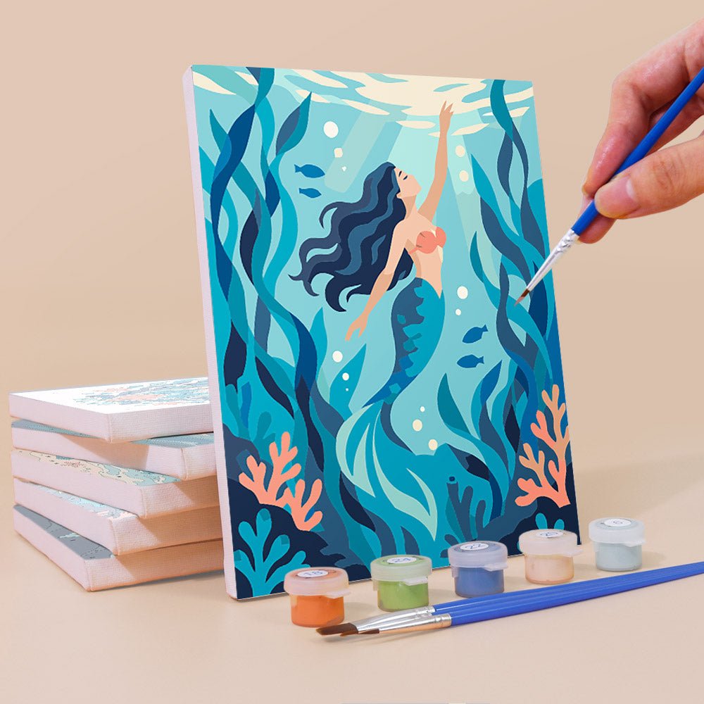 Mermaid Lagoon mini painting set