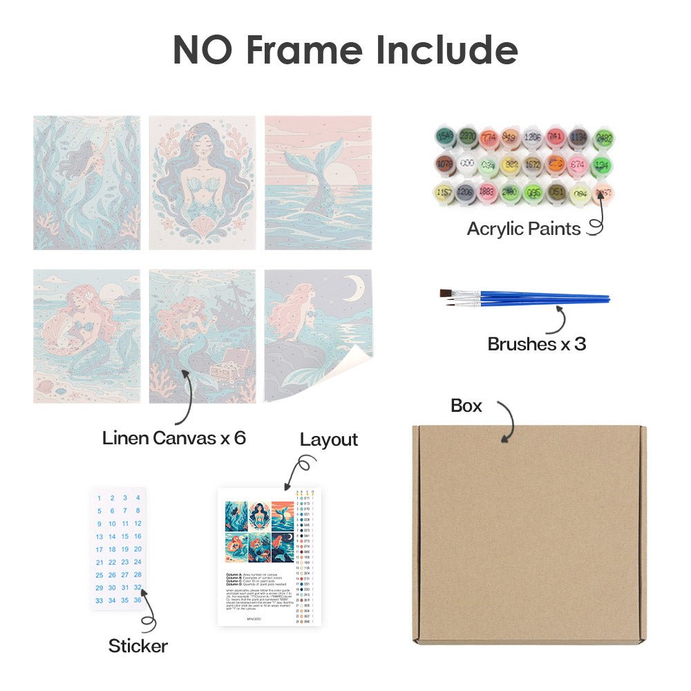 What's included with the no-frame version