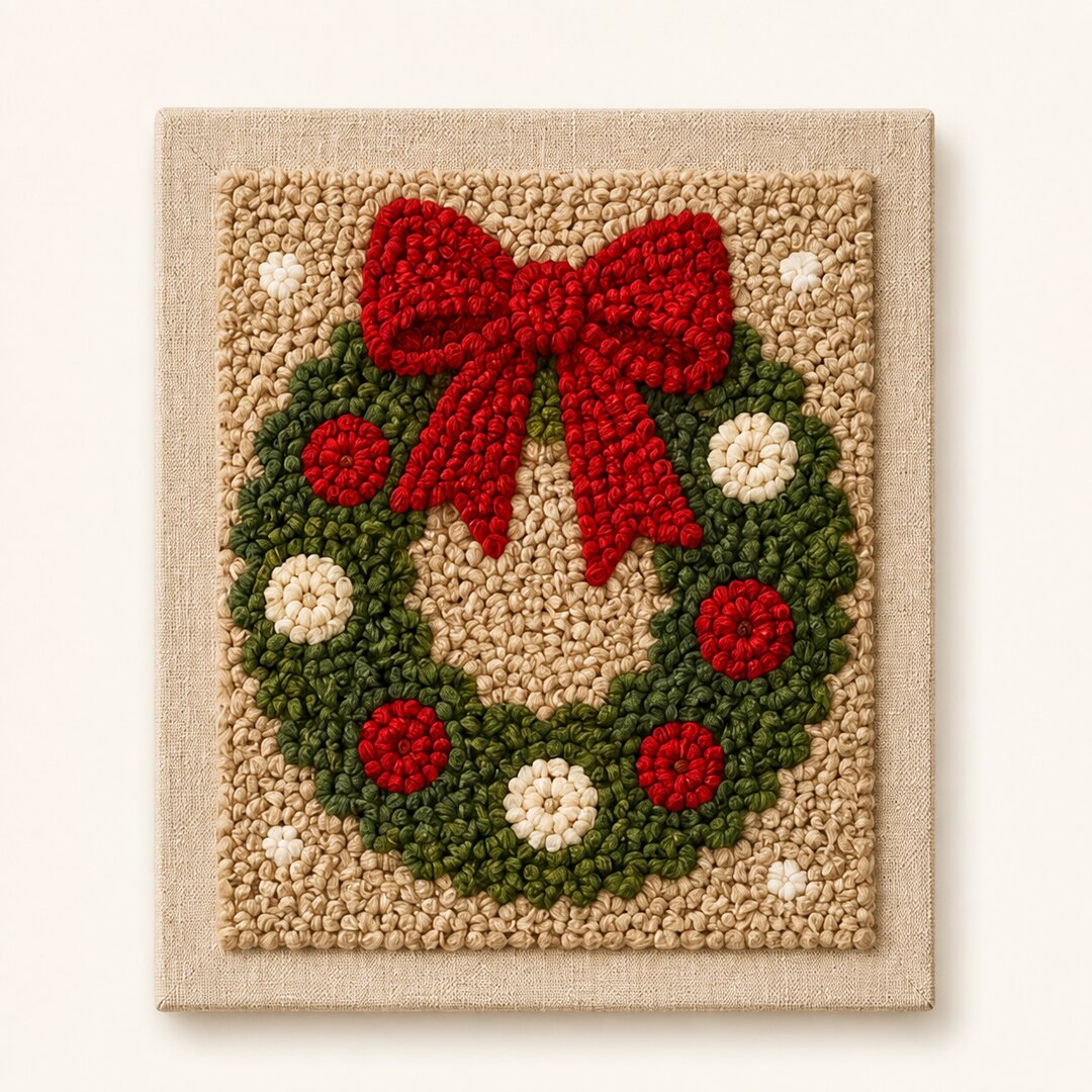 Merry & Bright Wreath - Vertical Edition - Judy Paint