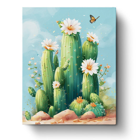 Mexican Cactus Landscape - Judy Paint