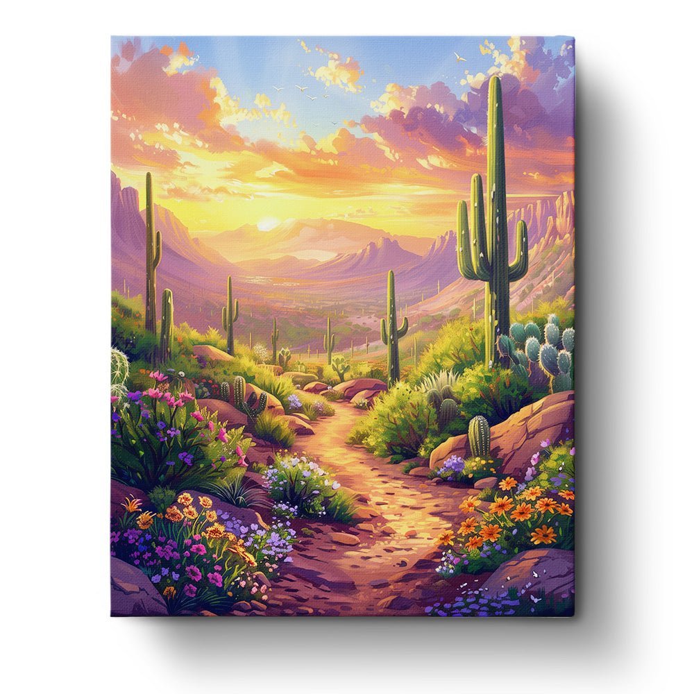 Mexican Landscape - Judy Paint