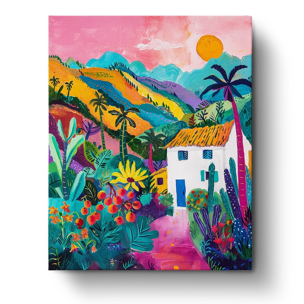 Mexican Landscape - Judy Paint