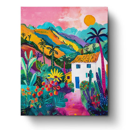 Mexican Landscape - Judy Paint
