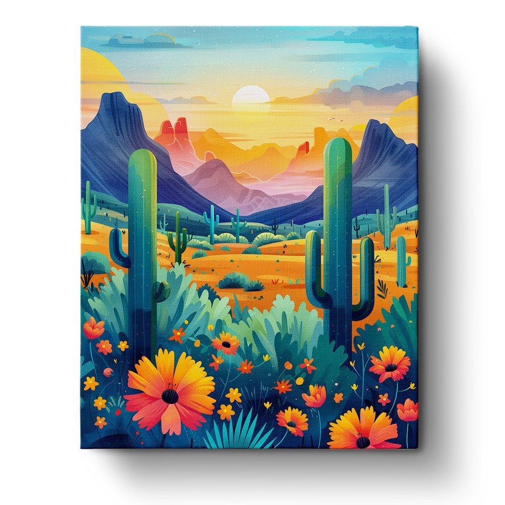 Mexican Landscape - Judy Paint