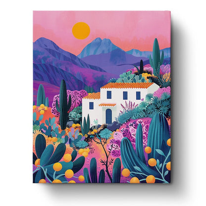 Mexican Landscape - Judy Paint